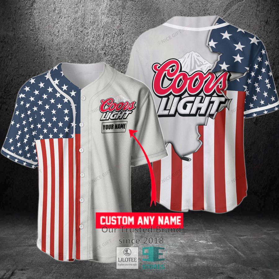 coors light your name us flag baseball jersey 1 86413