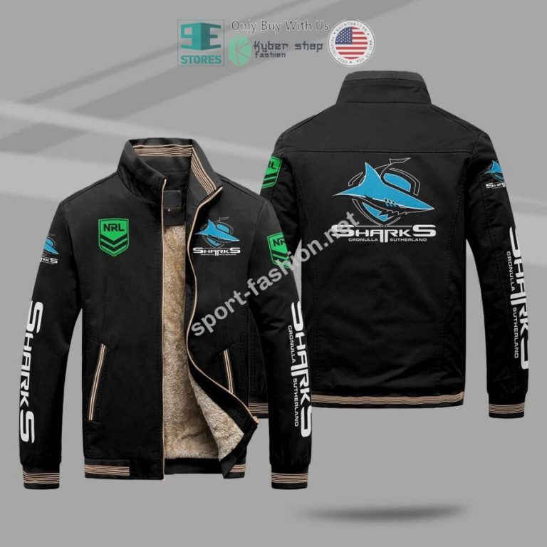 cronulla sharks mountainskin jacket 1 37291