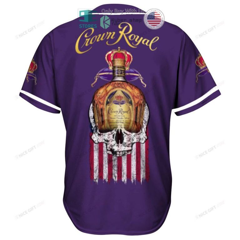 crown royal skull united states flag purple baseball jersey 3 96077