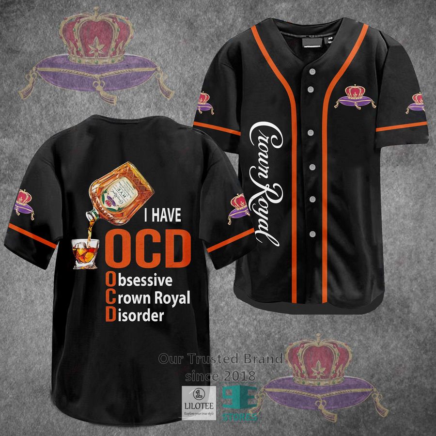 crown royal u have ocd baseball jersey 1 79441