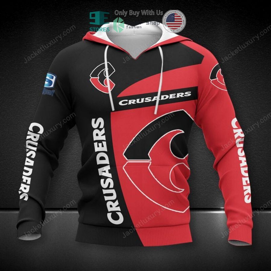 crusaders red black 3d hoodie polo shirt 1 79208