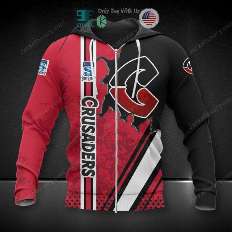 crusaders super rugby 3d hoodie polo shirt 3 89147