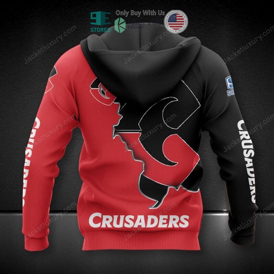 crusaders super rugby black red 3d hoodie polo shirt 2 1278