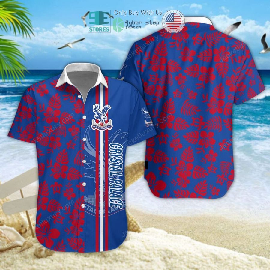 crystal palace f c hawaiian shirt shorts 1 96908