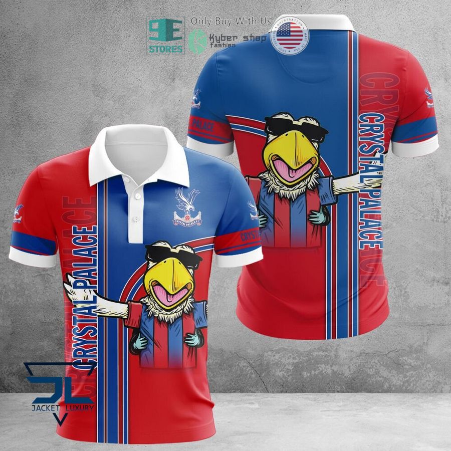 crystal palace f c mascot 3d polo shirt hoodie 1 47816