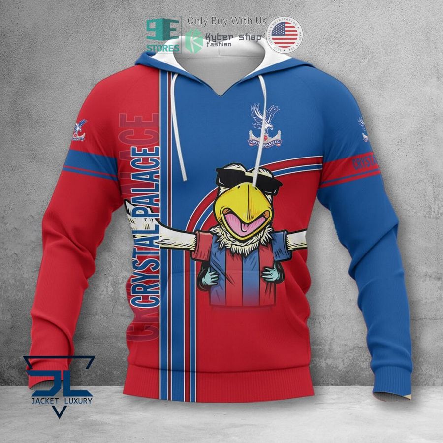 crystal palace f c mascot 3d polo shirt hoodie 2 47953