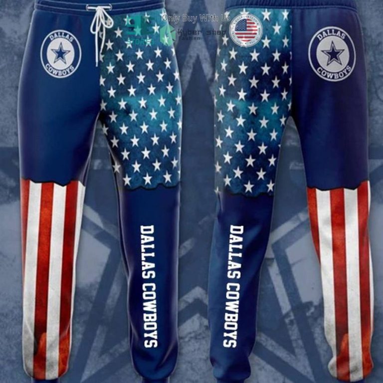 dallas cowboys united states flag nfl sweatpants 1 19994