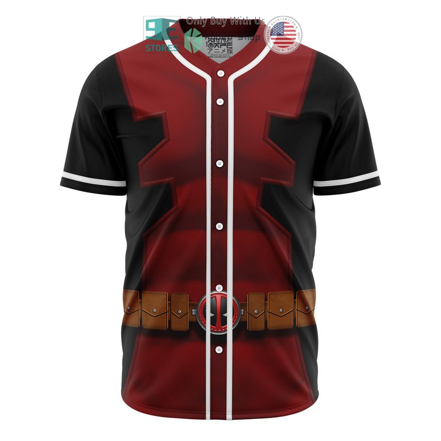 deadpool cosplay marvel baseball jersey 1 91450