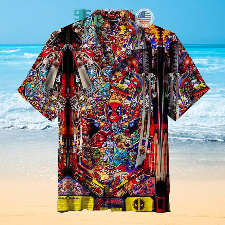 deadpool pinball hawaiian shirt 1 66527