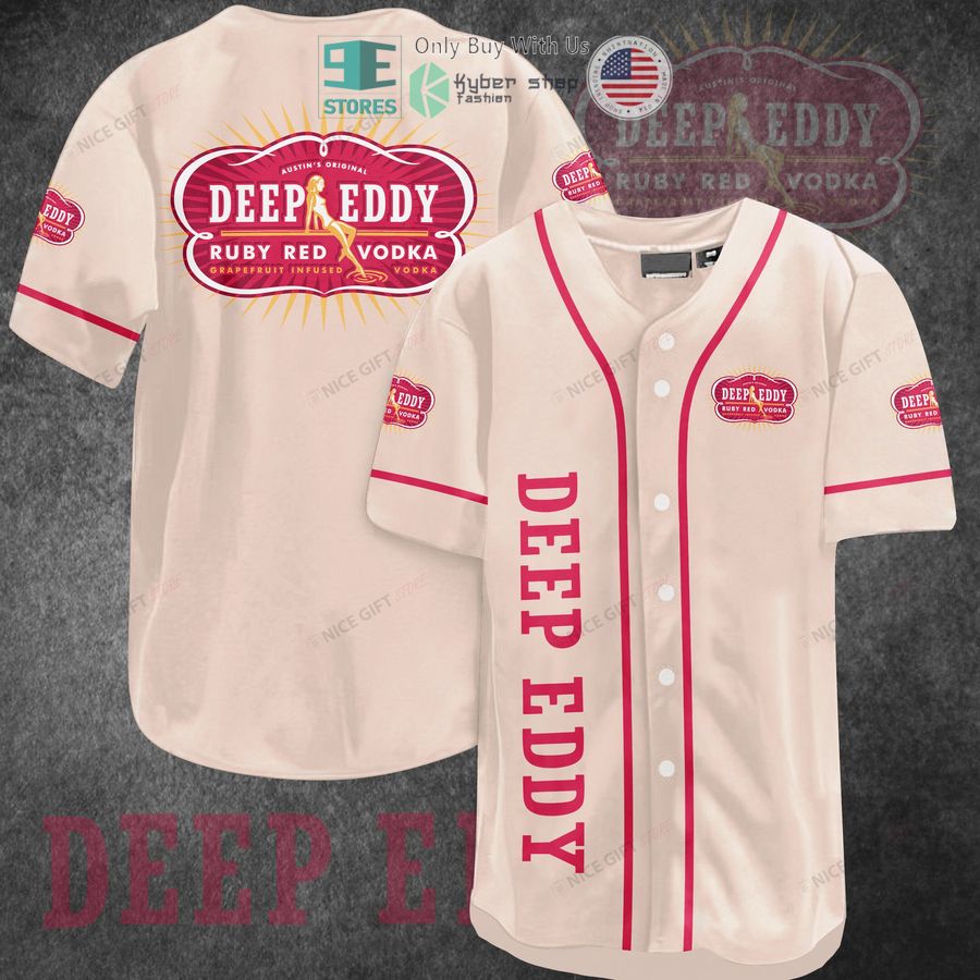 deep eddy ruby red vodka baseball jersey 1 42121