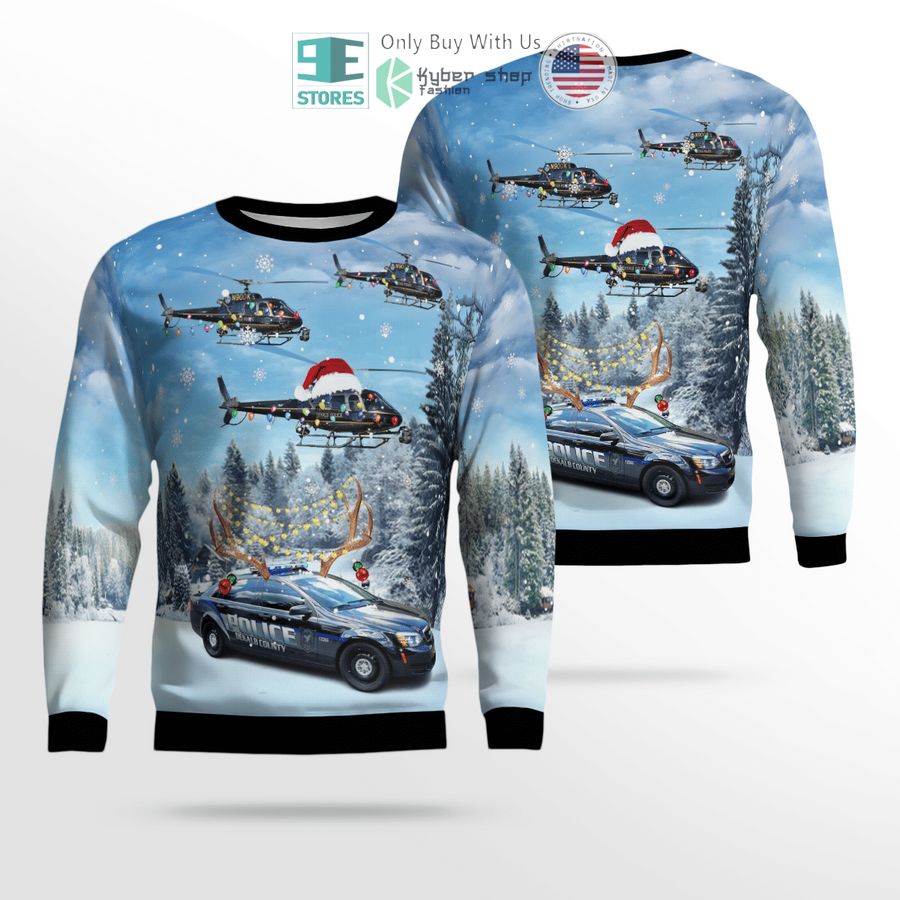 dekalb county police department eurocopter as 350 bs a star helicopter car sweater sweatshirt 1 45754