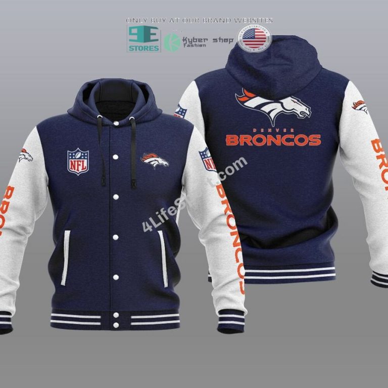 denver broncos baseball hoodie jacket 2 57130