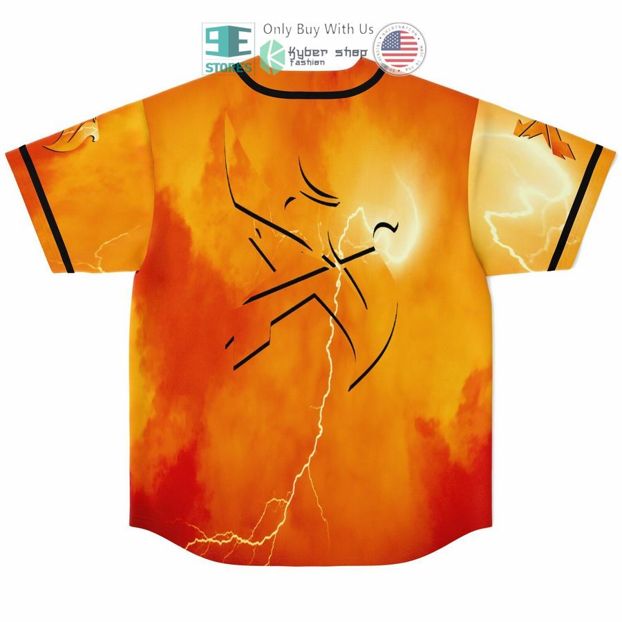 dinosaur phoenix orange baseball jersey 2 3575