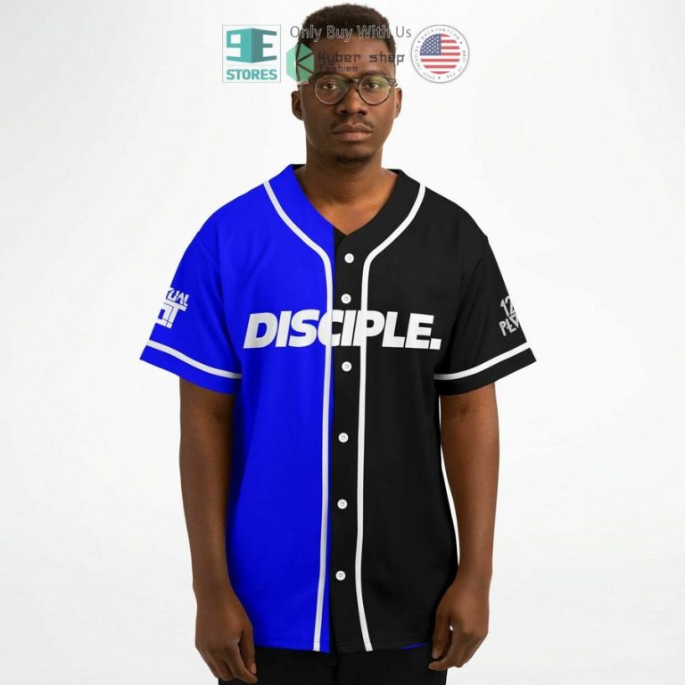 disciple black blue baseball jersey 3 98414