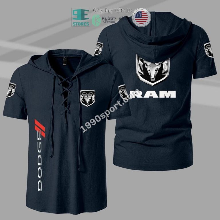 dodge brand drawstring shirt 3 17112