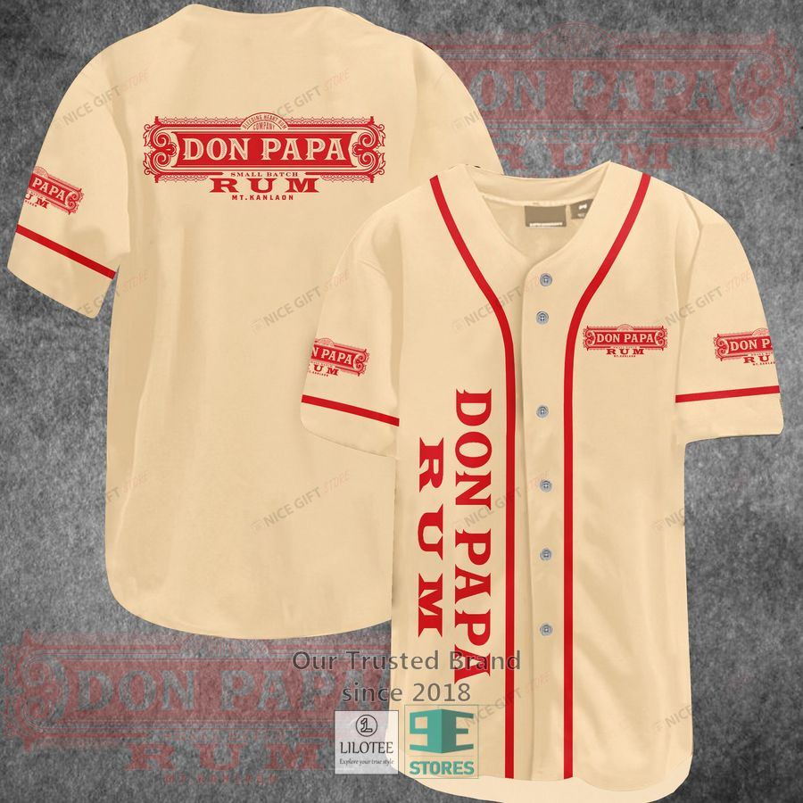 don papa rum baseball jersey 1 77618