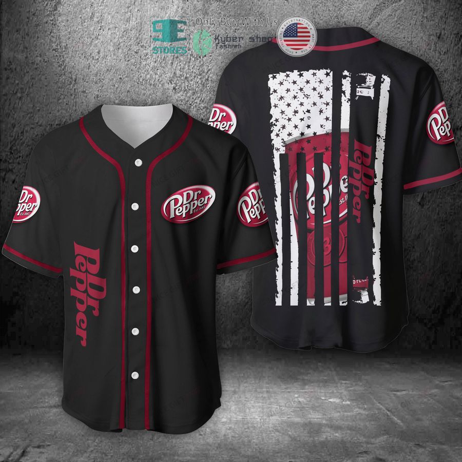 dr pepper united states flag black baseball jersey 1 13014