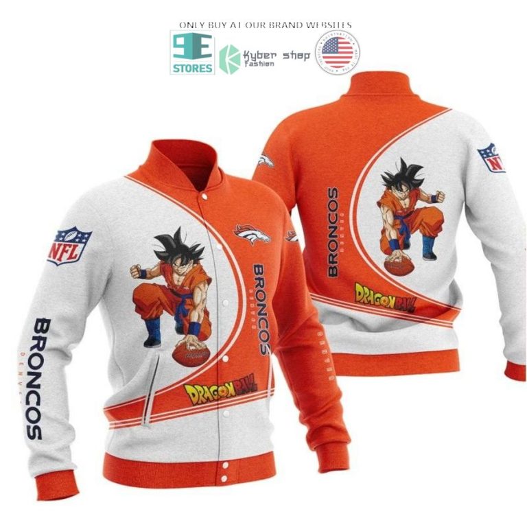 dragon ball son goku denver broncos white orange 3d shirt hoodie 3 41853