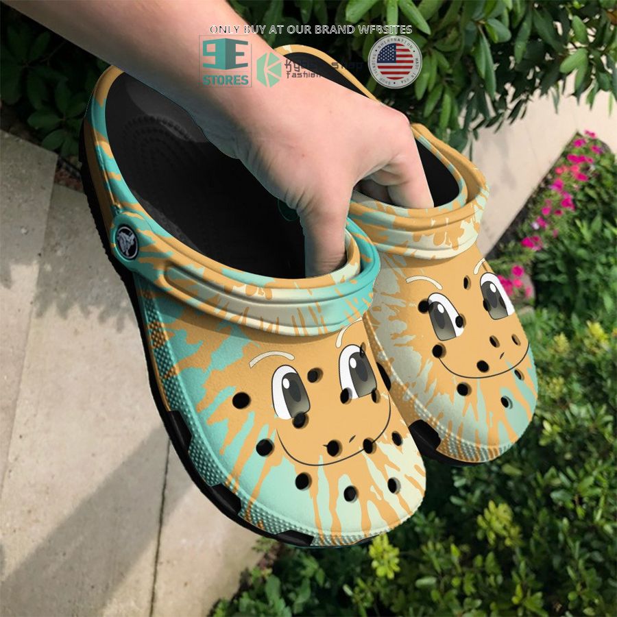 dragonite tie dye face crocs crocband shoes 2 21109