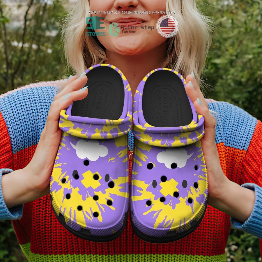 drifloon tie dye face crocs crocband shoes 1 73695