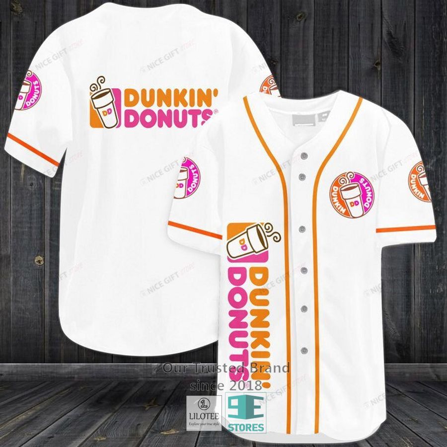 dunkin donuts baseball jersey 1 55914