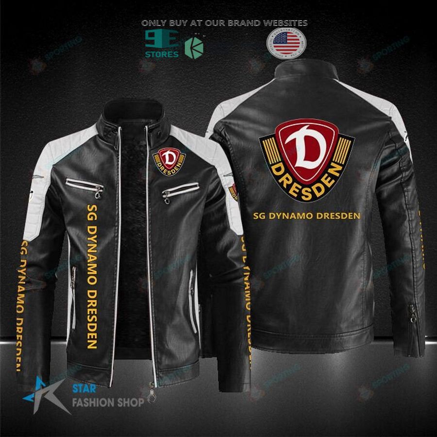 dynamo dresden block leather jacket 1 87083