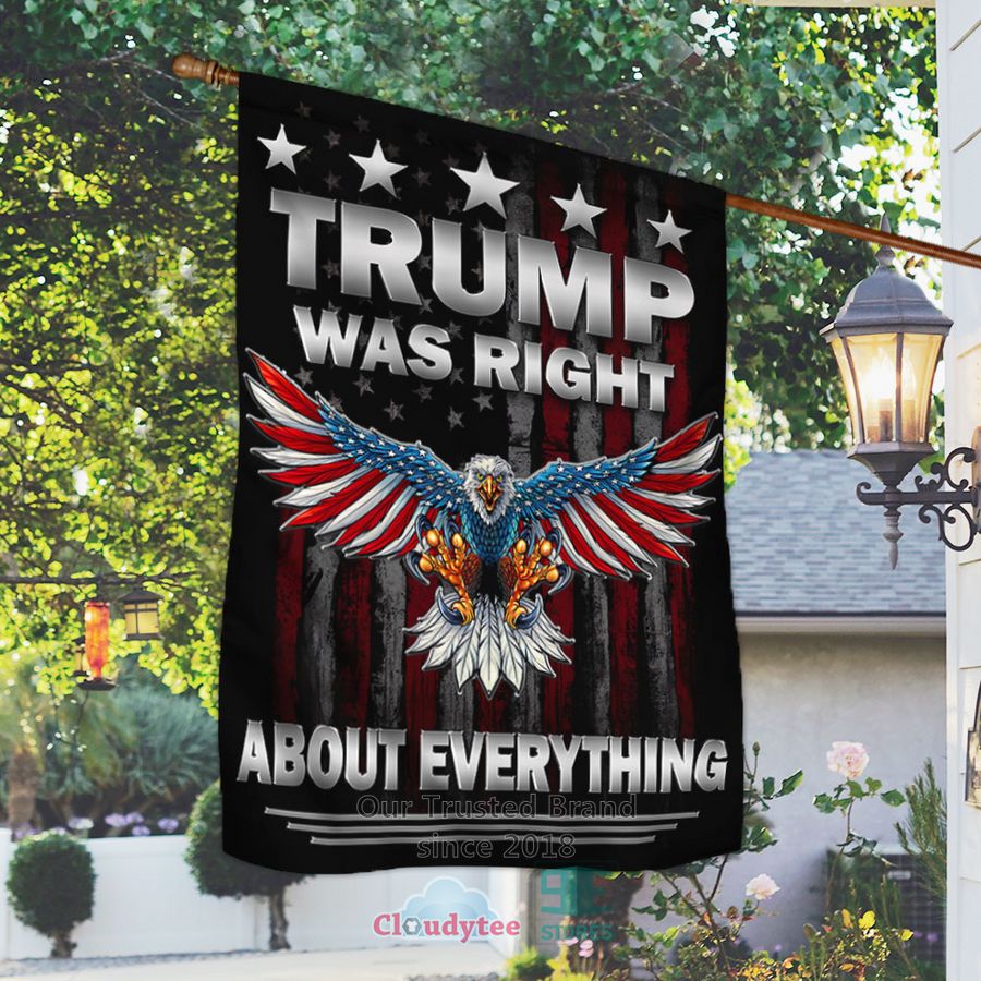 eagle united states flag trump was right about everything flag 2 51272
