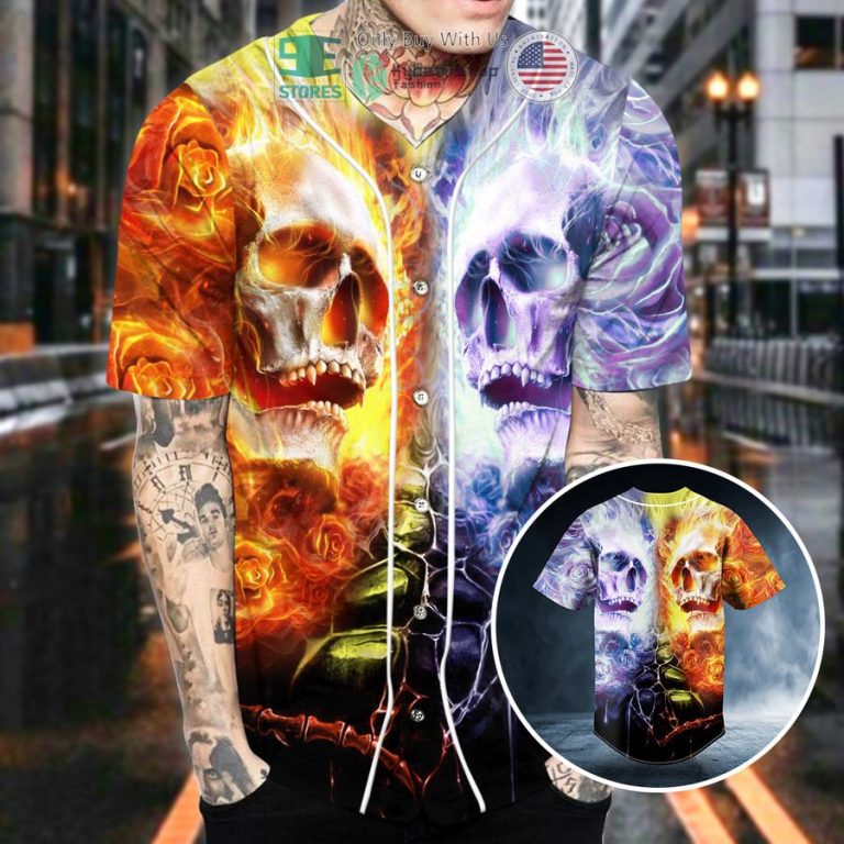 enemy fire skull baseball jersey 2 33527