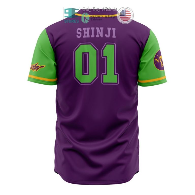 eva 01 nerv evangelion baseball jersey 3 37518