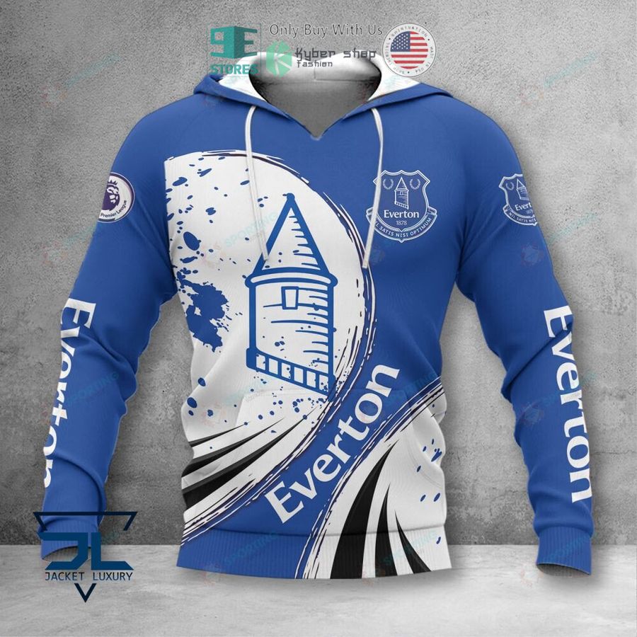 everton f c white blue 3d polo shirt hoodie 2 99171