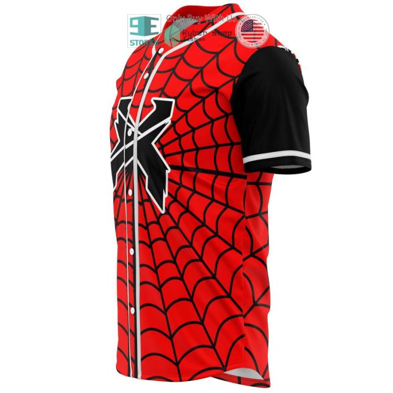 excision logo spider man costume baseball jersey 3 62281