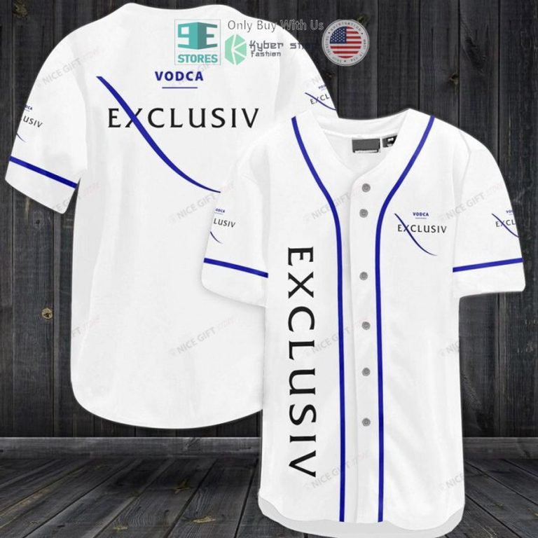 exclusiv vodca white baseball jersey 1 14672