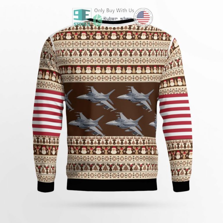 f 16 fighting falcon christmas sweater sweatshirt 3 25110