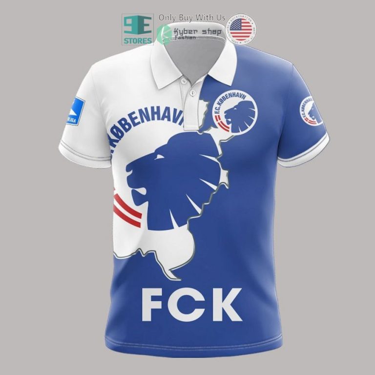 f c kobenhavn logo fck 3d polo shirt hoodie 1 7533