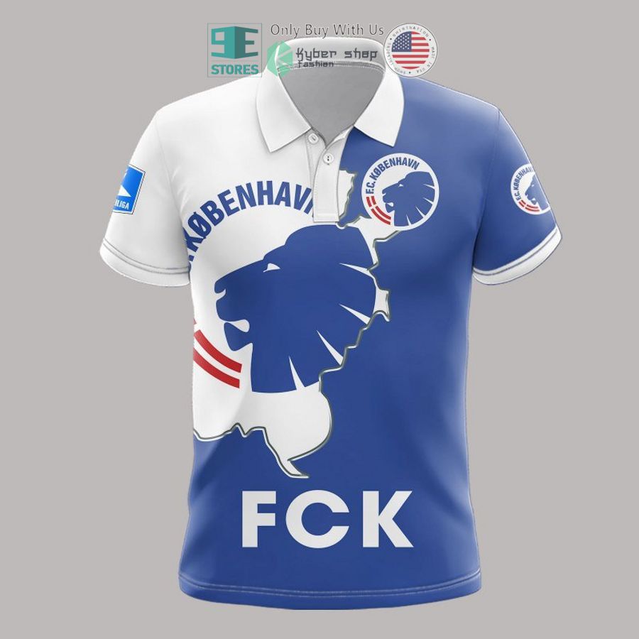 f c kobenhavn logo fck 3d polo shirt hoodie 1 7533
