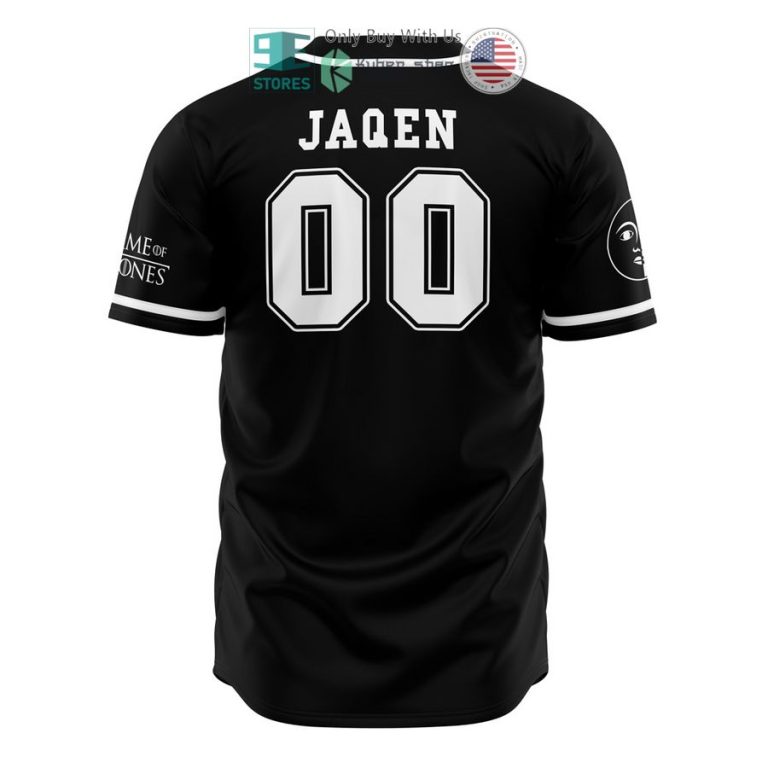 faceless men of braavos jaqen game of thrones baseball jersey 3 30801