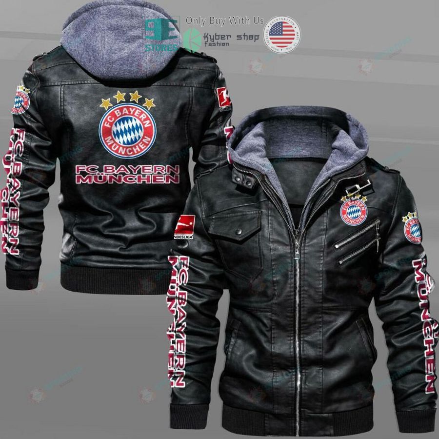 fc bayern munchen leather jacket 1 15795