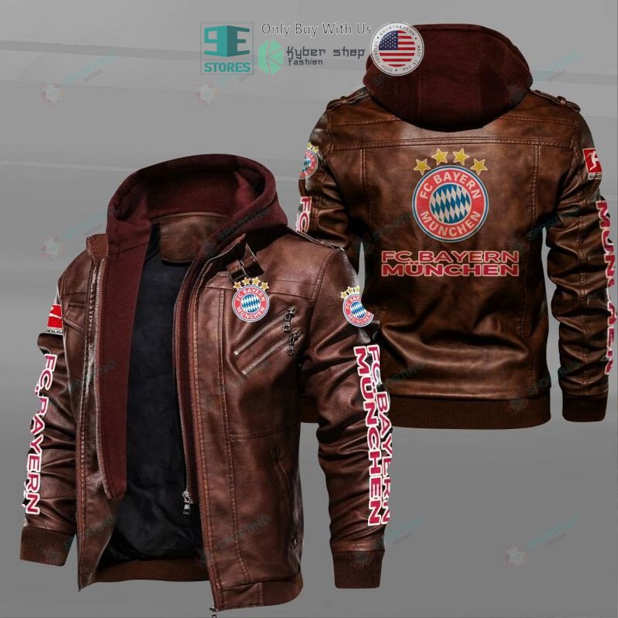 fc bayern munchen leather jacket 2 29024