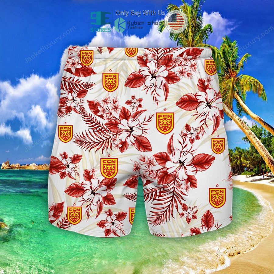 fc nordsjaelland flowers hawaiian shirt shorts 2 89803