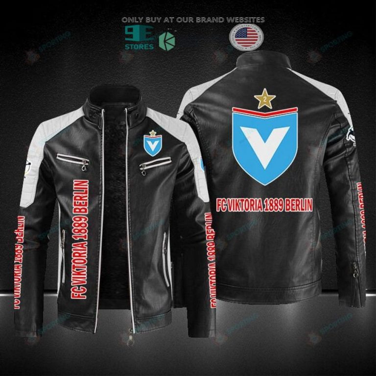 fc viktoria 1889 berlin block leather jacket 1 8483