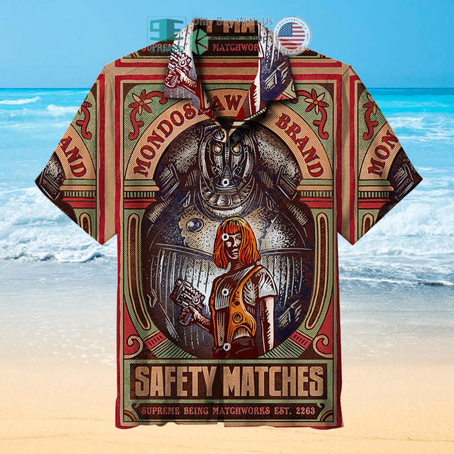 fifth element matchbox art hawaiian shirt 1 20290