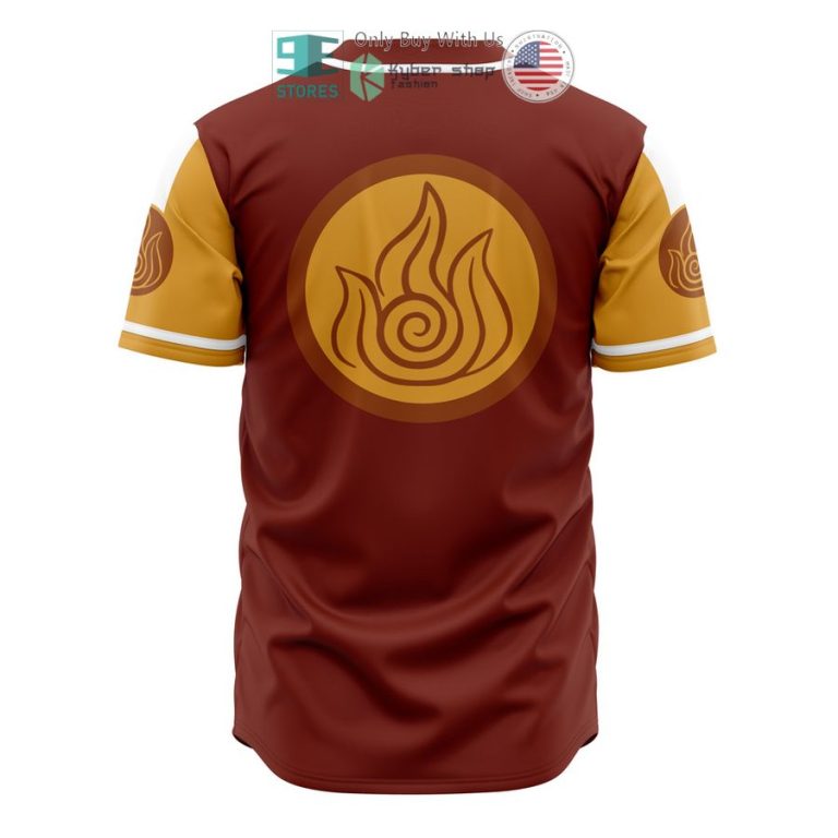 firebenders avatar baseball jersey 3 65235