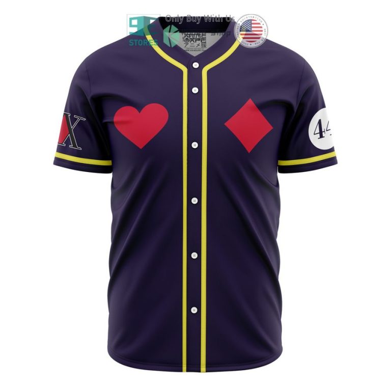 first outfit hisoka hunter x hunter baseball jersey 2 42466