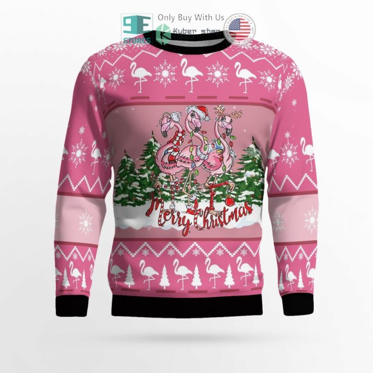 flamingo christmas sweater sweatshirt 2 49949