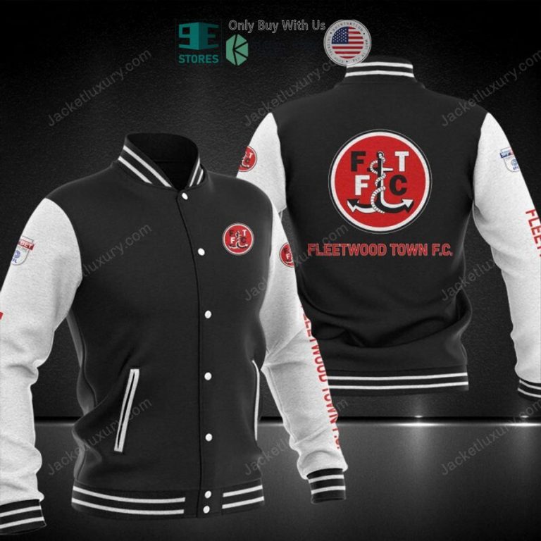 fleetwood town f c baseball jacket 1 88309