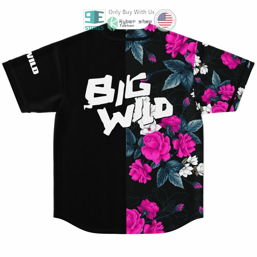 flowers big wild baseball jersey 1 46440