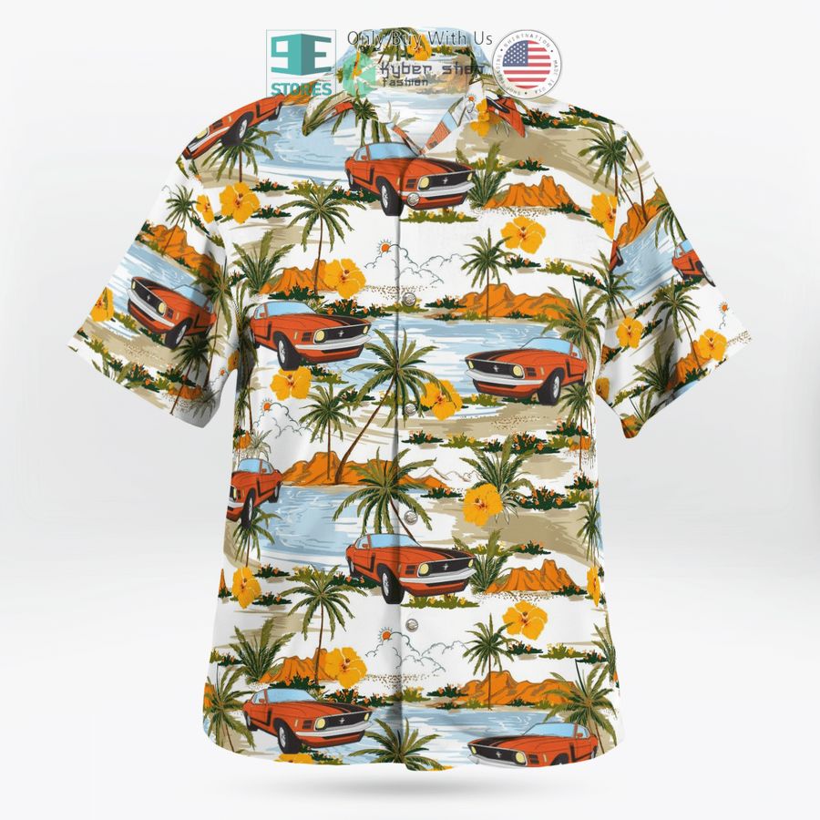 ford mustang palm tree hawaiian shirt shorts 1 51328