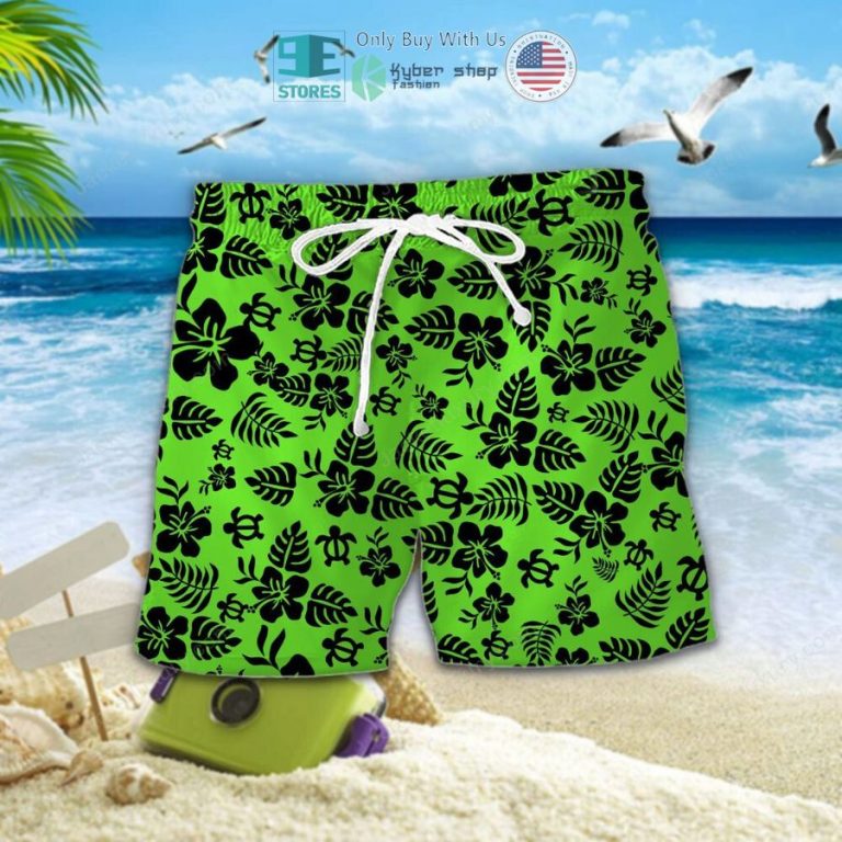 forest green rovers green hawaiian shirt shorts 2 80303