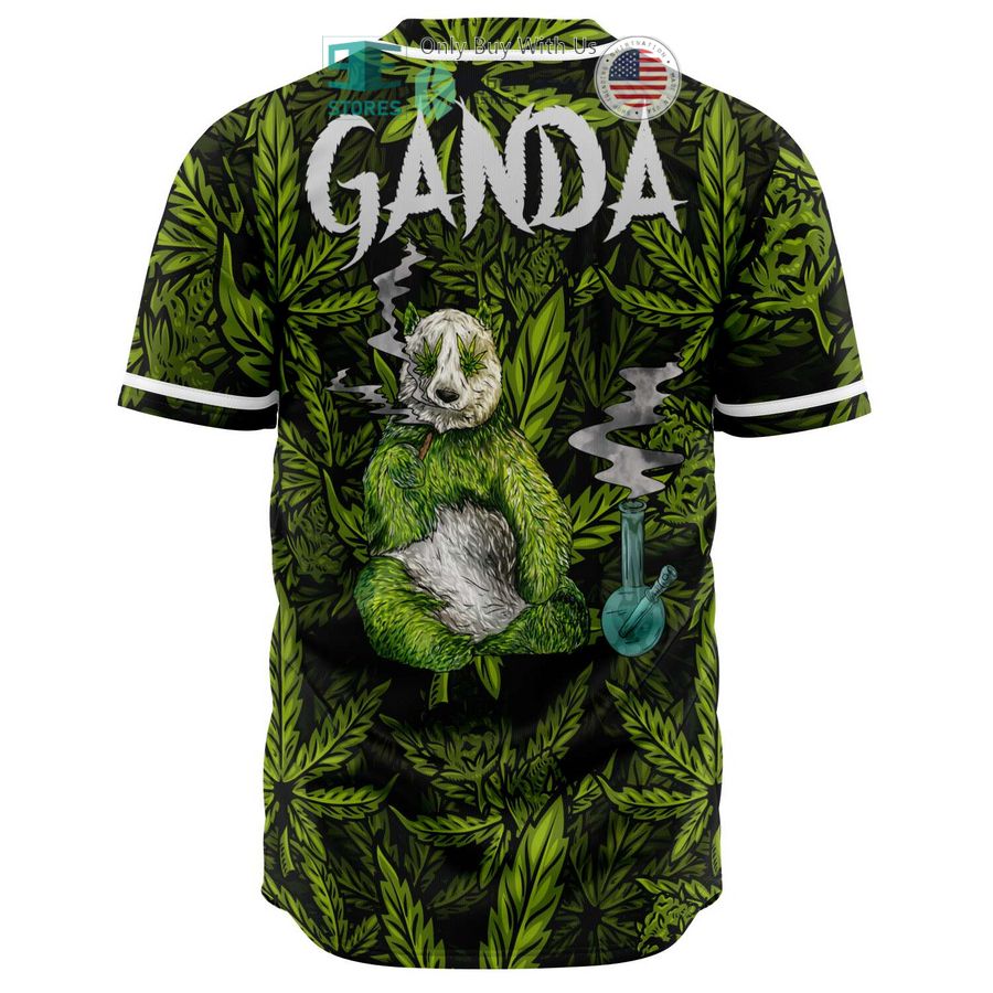 ganda panda cannabis baseball jersey 2 52596