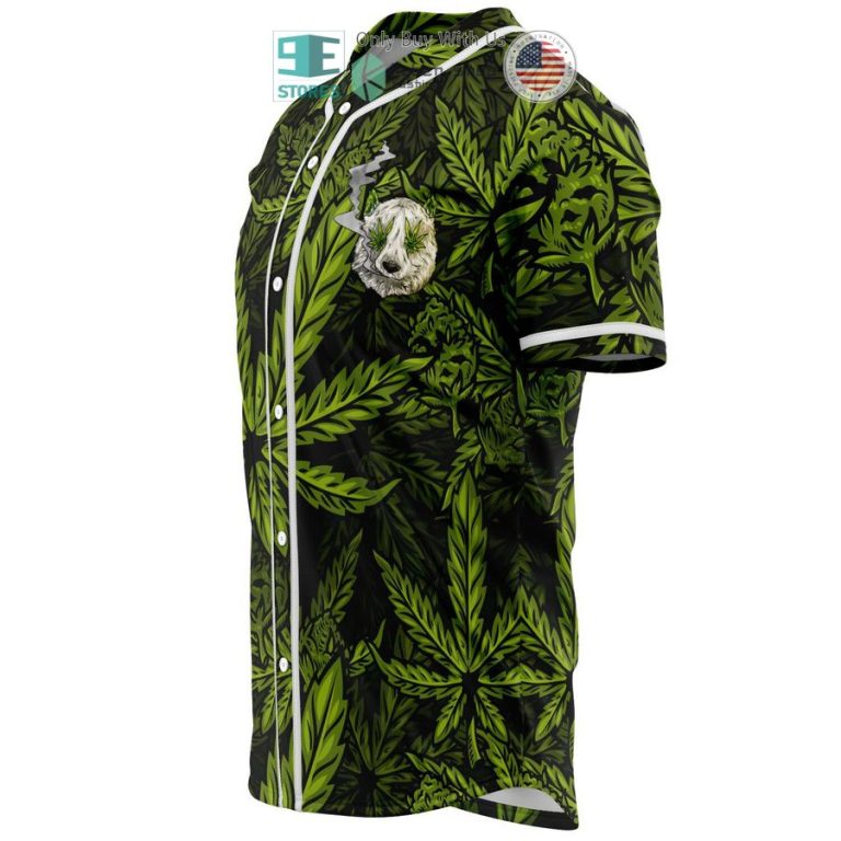 ganda panda cannabis baseball jersey 3 49349